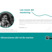 Las 7 dimensiones del rol de mentor