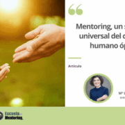 Mentoring y desarrollo humano optimo